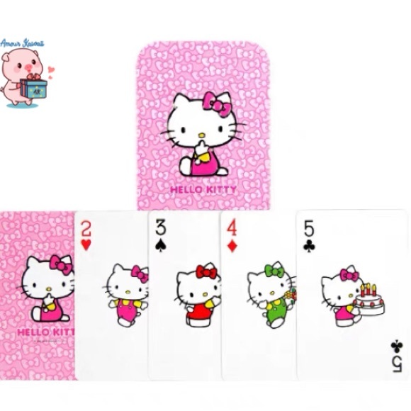 Hello Kitty deck of play card game - Picture 6 of 8